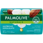 Sabonete Palmolive Nutrição Esfoliante Jasmin e Manteiga de Cacau 85g