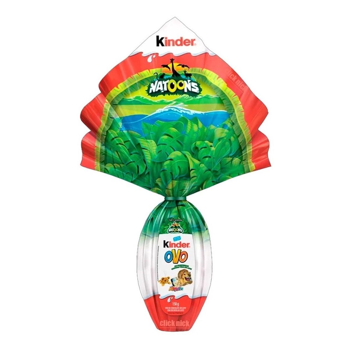 kinder maxi ovo natoons 150 KINDER MAXI OVO NATTONS 150G - Imagem 1