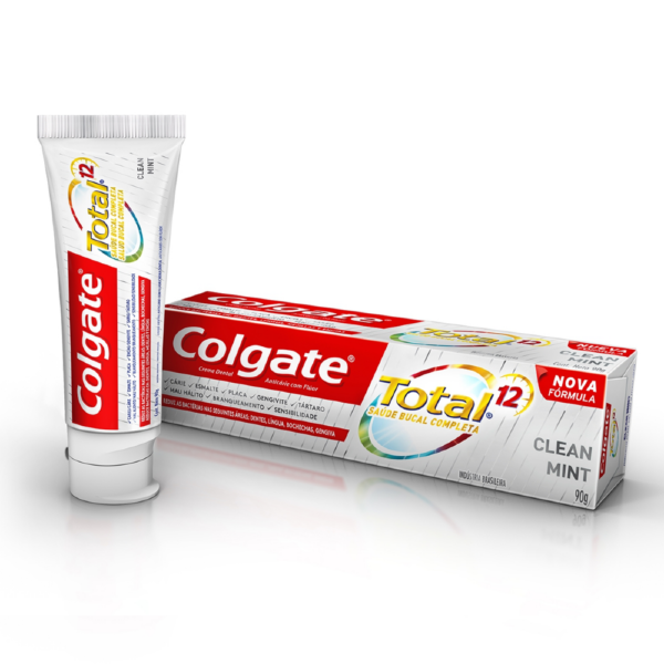 4016052019152015 Creme Dental Colgate Total 12 Clean Mint 90g