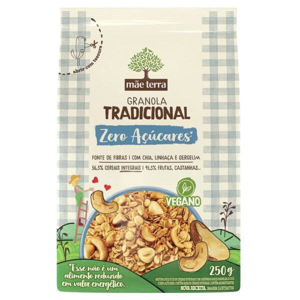 Granola Zero Açúcar Mãe Terra 800g
