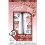 Kit Skala Shampoo e Condicionador Bomba de Biotina 325ml