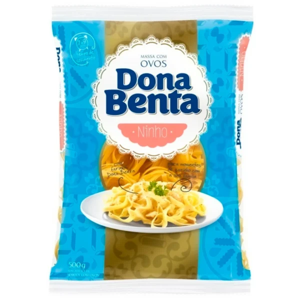 Macarrão Dona Benta Ninho 500g