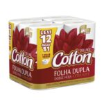 Papel Higiênico Cotton Folha Dupla Leve 12 Pague 11 30M