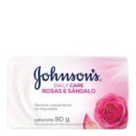 Sabonete Johnsons Rosas e Sandalo 80g
