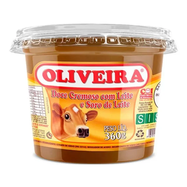 Doce De Leite Oliveira 360g