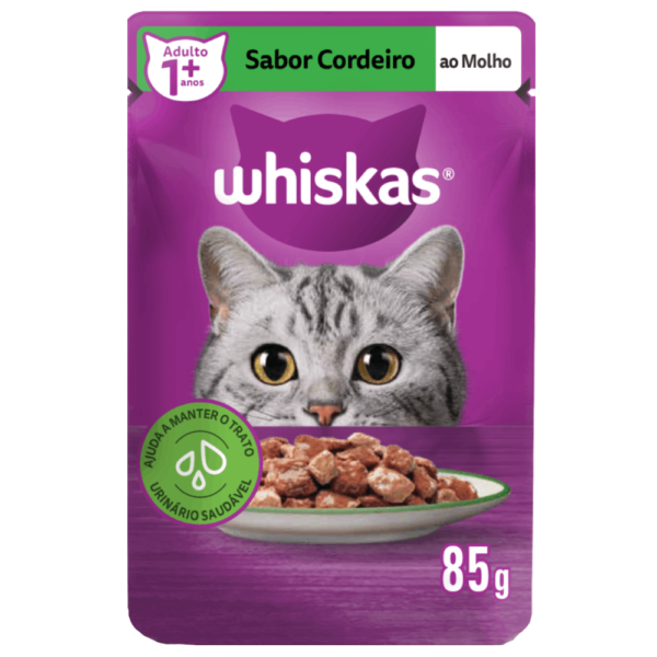 Ração Whiskas Cordeiro 85g