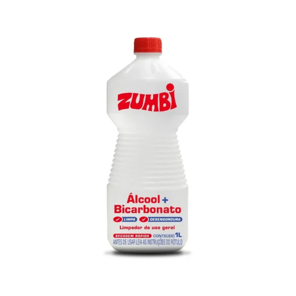 Álcool Zumbi c/ Bicarbonato 1l