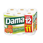 Papel Hig. Dama Folha Dupla L12 P11 30M