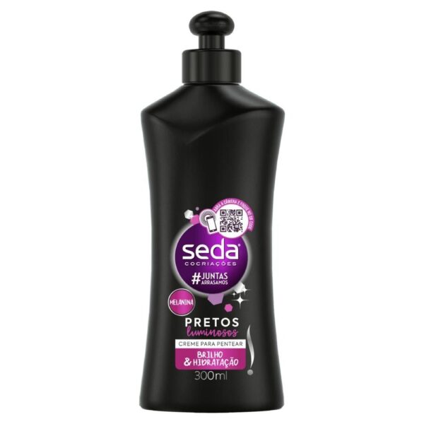 Creme Pretos Luminosos Creme Da Seda Preto Luminosos 300ml