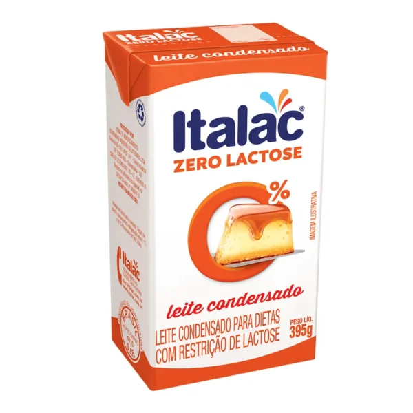 Leite Condensado Zero lactose Italac 395g