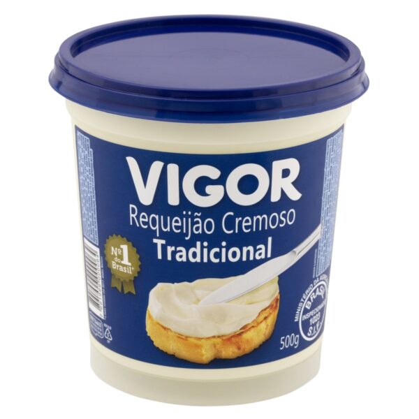 Requeijão Cremoso tradicional Vigor Pote 400g