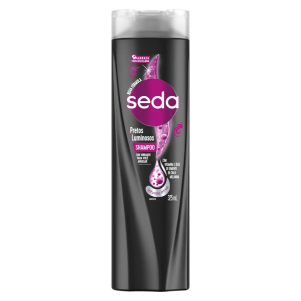 Shampoo Seda Pretos Luminosos 325ml