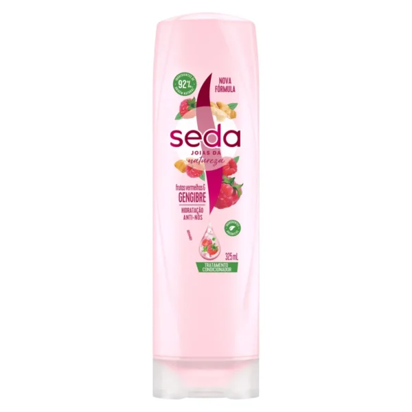 Seda gengibre Condicionador Seda Frutas Vermelha e Gengibre 325ml