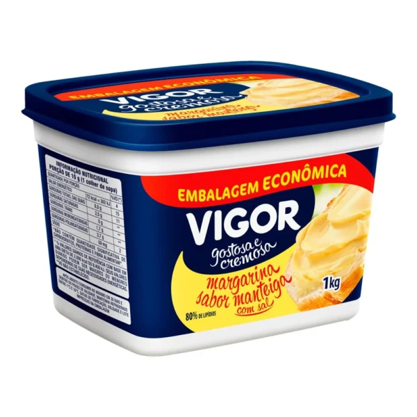 Margarina S. Manteiga C/Sal Vigor 1Kg