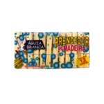 Prendedor Madeira Águia Branca