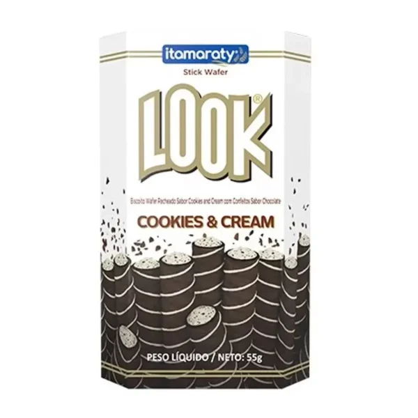 Wafer Look Cookies Cream 55g