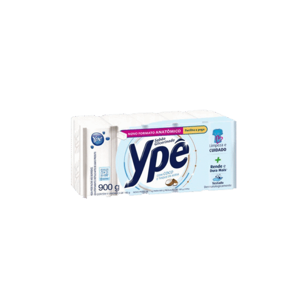 Sabão Glicerinado Ype Coco e Toque de Aveia 800g