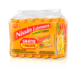 Mac. Instantâneo Nissin Lámen Galinha Caipira 6uni