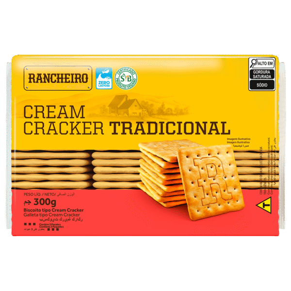 Biscoito Cream Cracker Rancheiro 300g