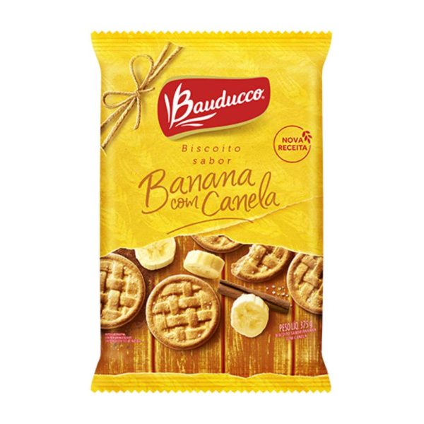 Biscoito Bauducco Amant Banana com Canela 335g
