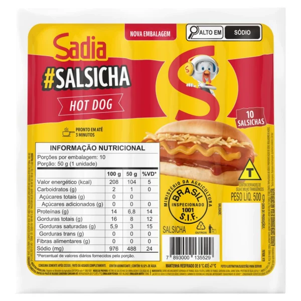 7893000135529-(1) SALSICHA HOT DOG SADIA 500G