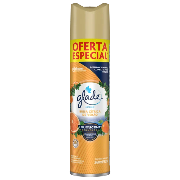 7894650940174 GLADE BRISA CITRICA DE VERAO 360ML