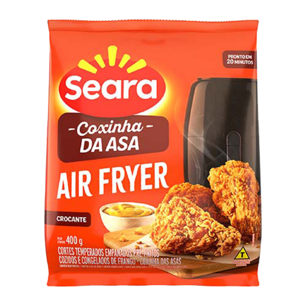 COXINHA DA ASA EMPANADA SEARA AIR FRYER 400G