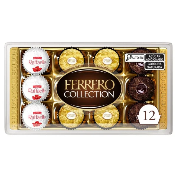 7898024397458 CHOC FERRERO COLLECTION C/12 134G