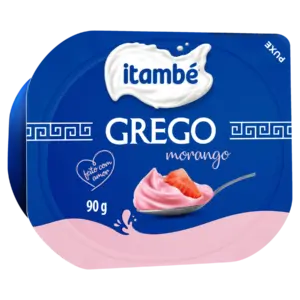 Iogurte Itambé Grego Morango 90g