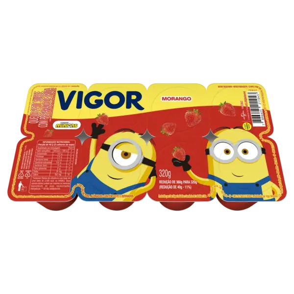 7896625211043 Iogurte Petit Suisse Vigor Morango 320g