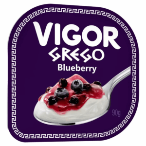 Iogurte Vigor Grego Blueberry 90g