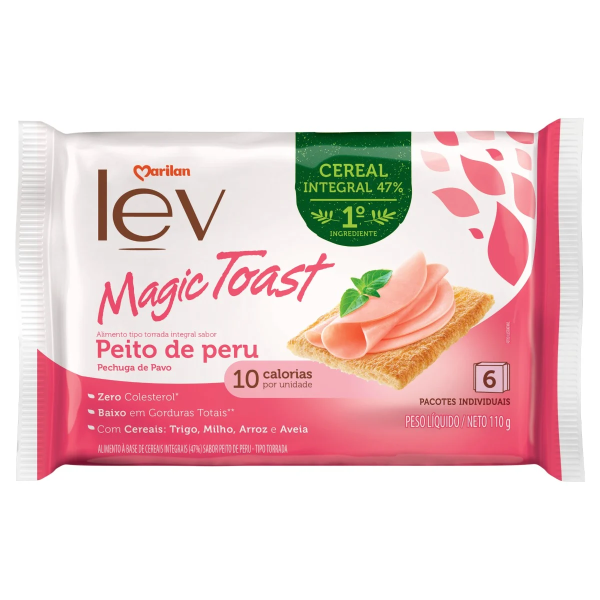 989282-7896003739381-torrada marilan lev magic toast peito de peru - 110g-marilan-1 Torrada Magic Toast Peito De Peru 110g - Imagem 1