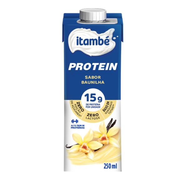 baunilha Bebida Láctea Itambé Whey Baunilha 250ml