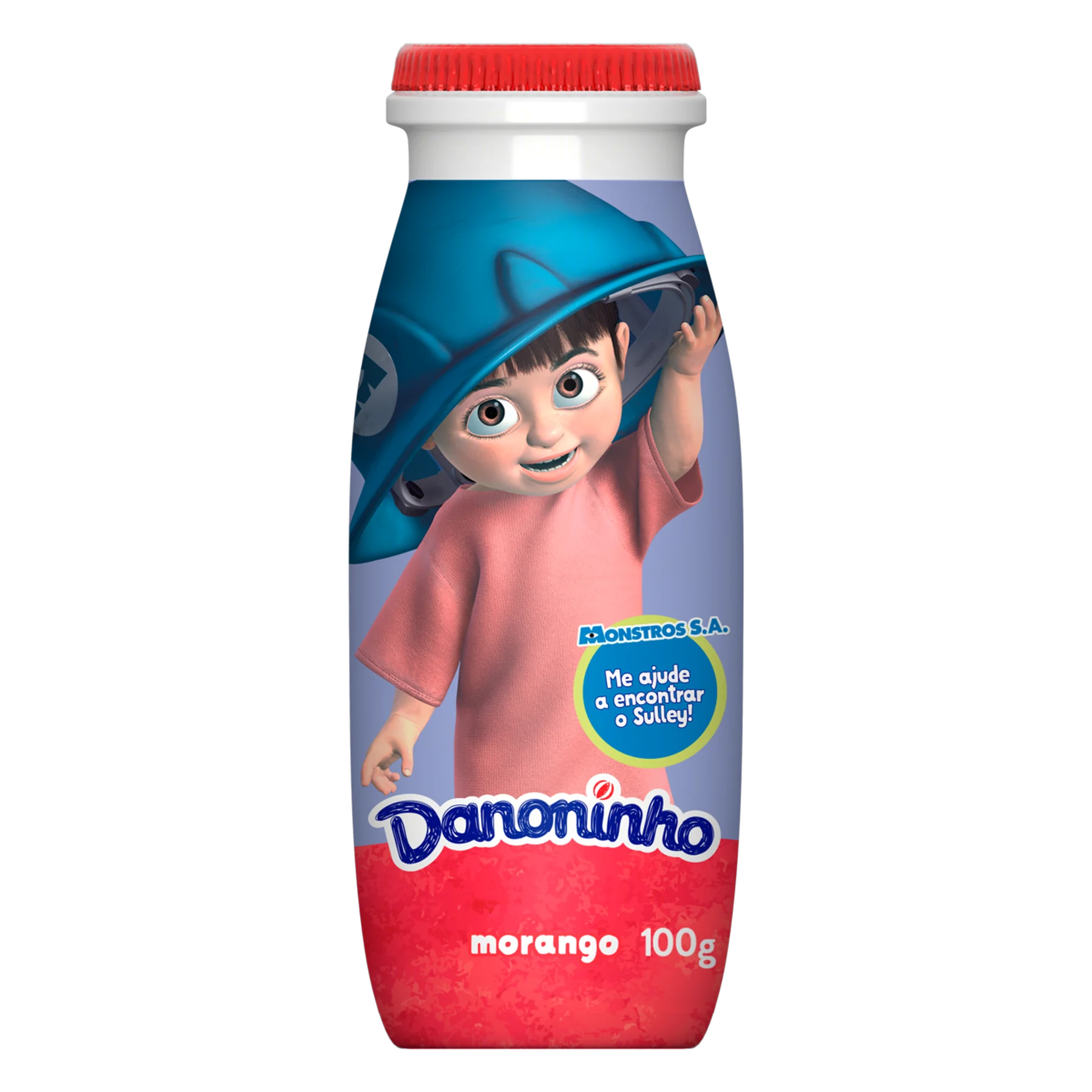 danoninho Iogurte Danoninho Morango 100g - Imagem 1