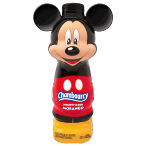 Iogurte Mickey Boneco Morango 850g