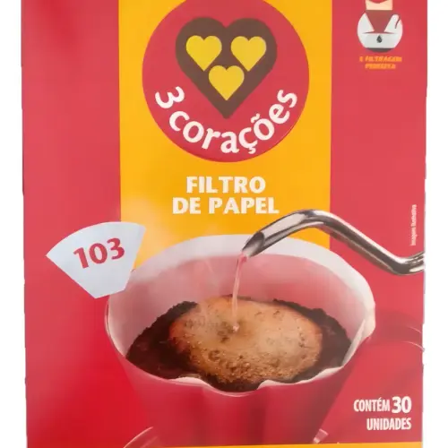 filtro 3 coraçoes Filtro De Papel 3 Corações 103