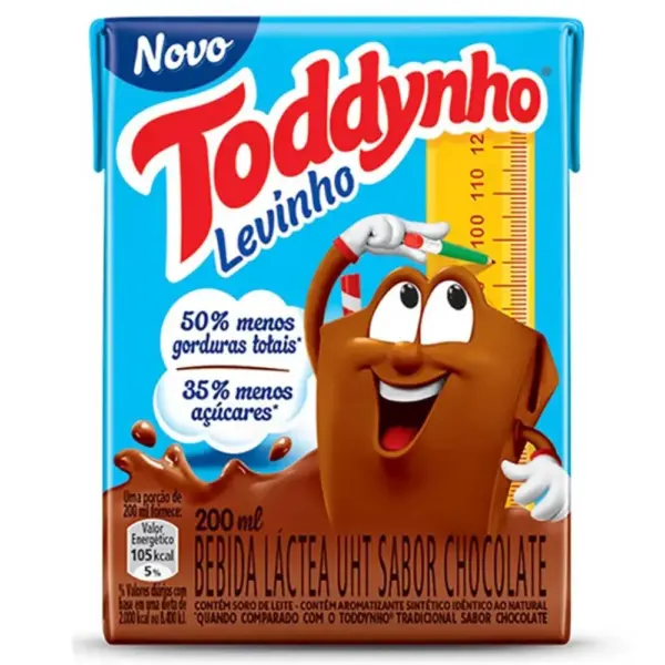 levinho Bebida Láctea Toddynho Levinho 200ml
