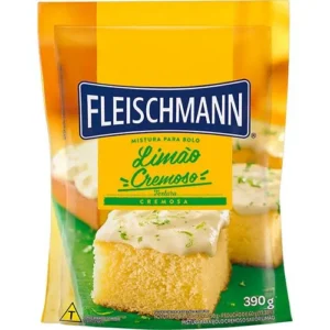 Mistura P/ Bolo Fleischmann Limão 390g