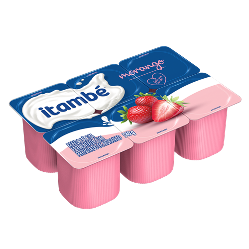 morango Bebida Láctea Itambé Morango 540g - Imagem 1