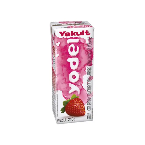 morangoo Bebida Láctea Yodel Morango 210g