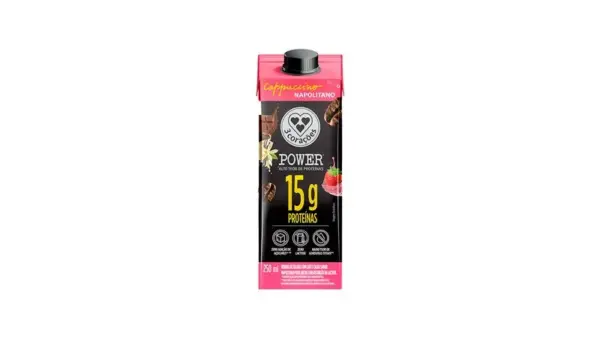 napo Bebida Láctea 3 Corações Napolitano 250ml