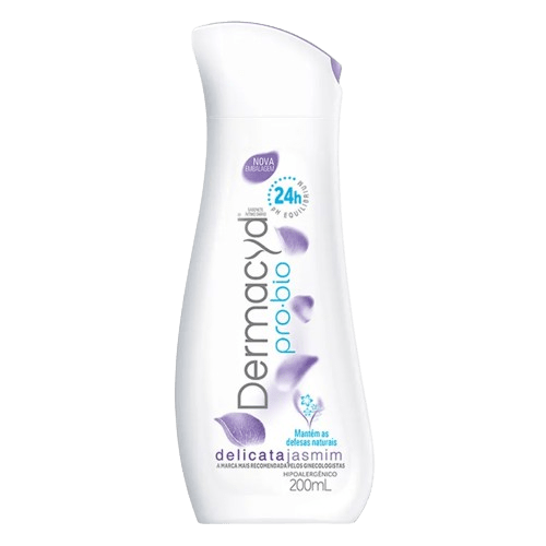 5a4f9cb186ecb3114ce108bd094b9fef Sabonete Liquido Íntimo Dermacyd Delicata Jasmim 100ml