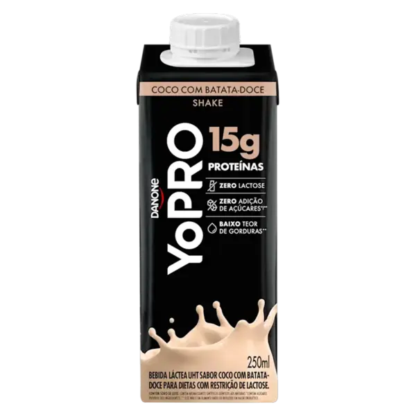 Yopro Danone Coco C/Batata Doce 250ml