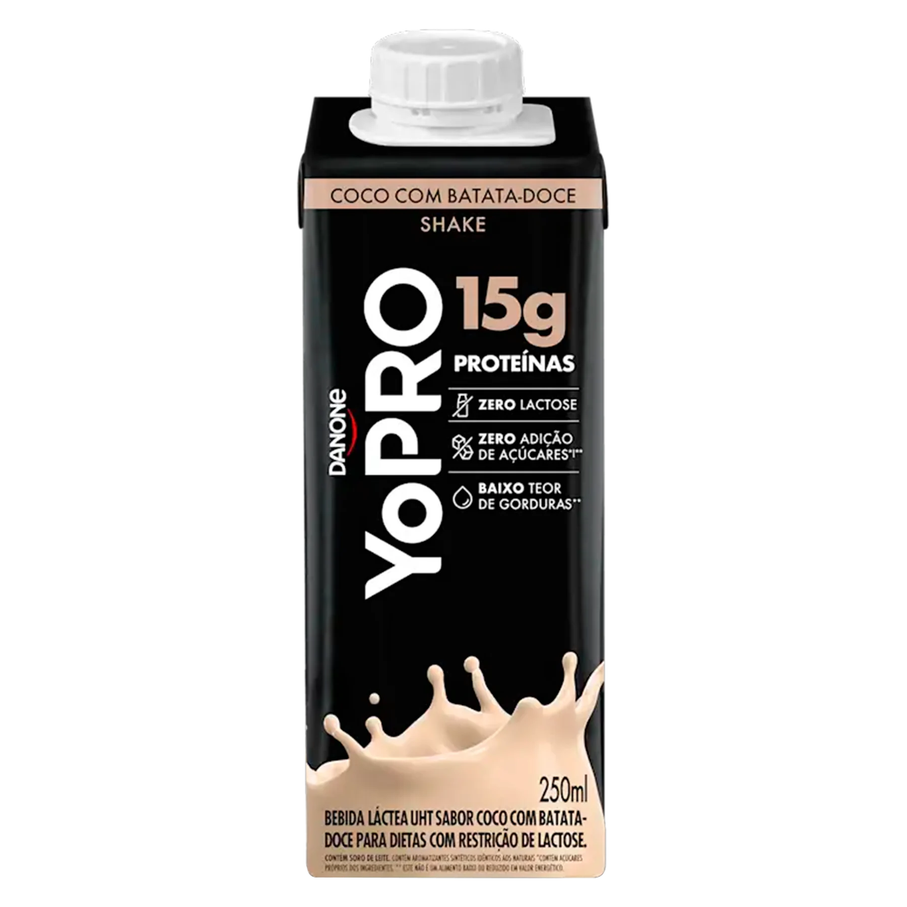 7891025115649 Yopro Danone Coco C/Batata Doce 250ml - Imagem 1