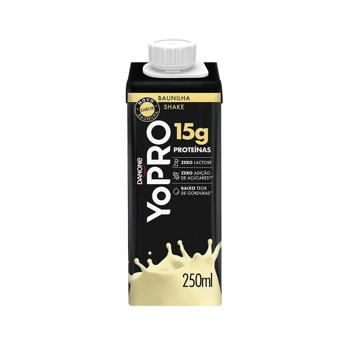 7891025124627 - Bebida Lactea Yopro Baunilha 250ml Yopro Baunilha 250ml - Imagem 1