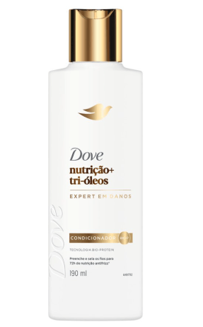 Condicionador Dove Nutrição+Tri-Óleos 190ML