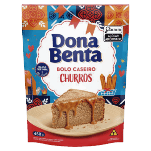 Mistura Para Bolo Dona Benta Churros 450g