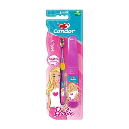 images Escova Dental Barbie C/ Estojo