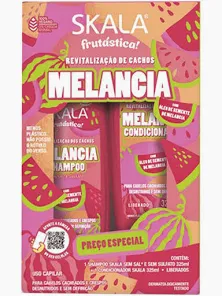shopping Kit Shampoo 325ml+ Condicionador 200ml Skala Melancia