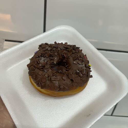 Rosquinha Coberta de Chocolate